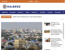 Tablet Screenshot of halbeeg.com